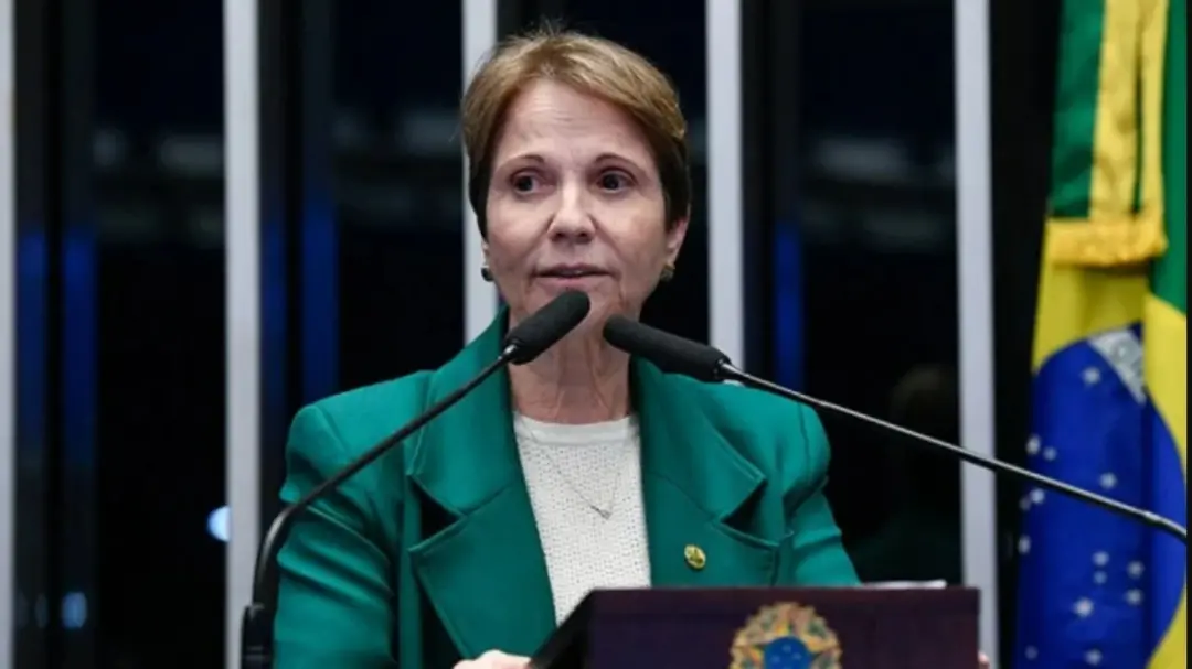 Tereza Cristina e Davi Alcolumbre conversaram sobre a PEC 6x1 e nada foi decidido na reunião. A senadora defendeu que a…
