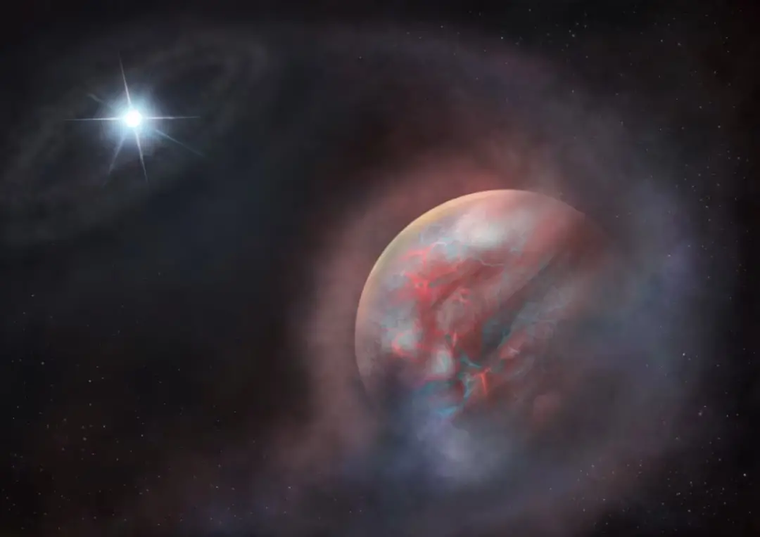 Gigante gasoso orbitando uma anã branca, o planeta fênix, foi identificado a 270 anos luz da Terra. A forma como ele se…