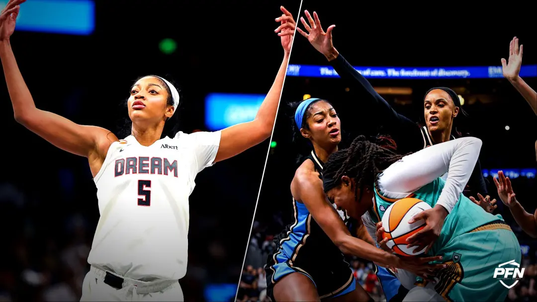 Angel Reese fez um triplo, roubou bola e acertou um and-one no segundo quarto contra o New York Liberty. É bom ver essa…