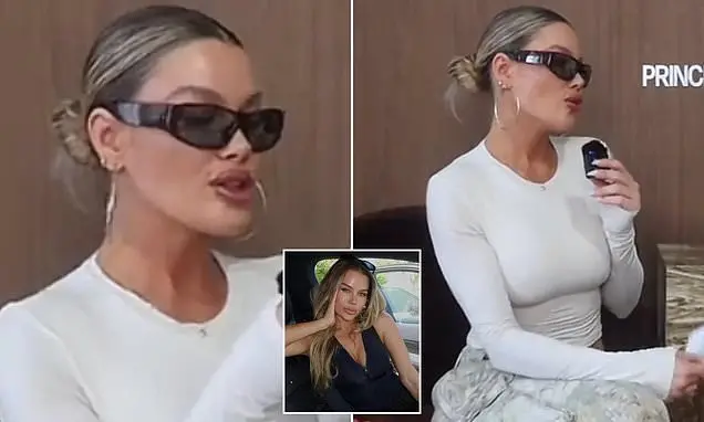Skye Wheatley revelou queixo muito inchado após tratamento com preenchimento cosmético. É uma situação delicada quando …