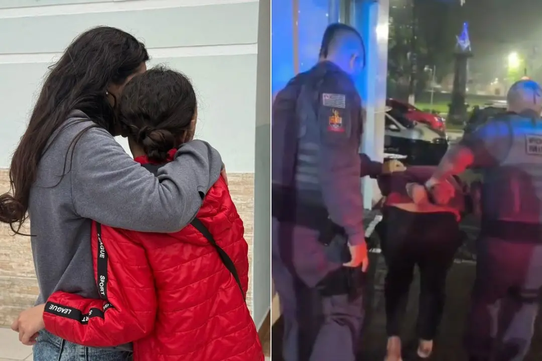 Menina de 10 anos foi resgatada em Praia Grande depois de ser sequestrada pelo pai em Barueri. A PM percebeu a situação…