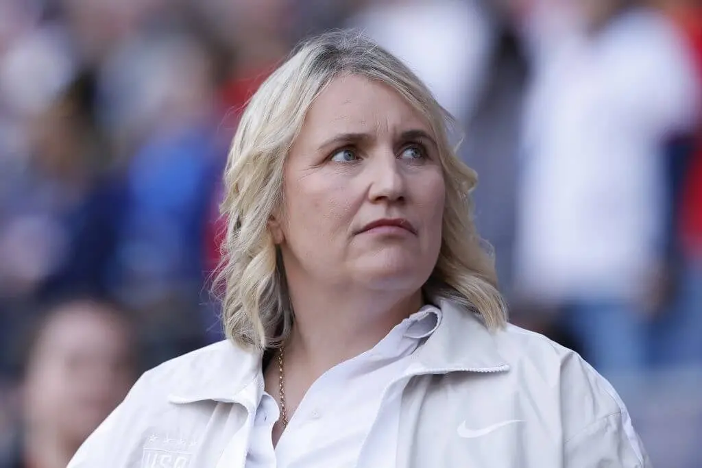 Emma Hayes e a seleção feminina dos EUA querem que a perspectiva feminina esteja no centro de tudo que fazem, como most…