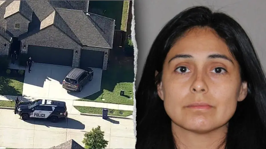 Texas, nos Estados Unidos, uma mãe de 37 anos é acusada de apunhalar o marido e dois filhos, um bebê de 10 meses e uma …