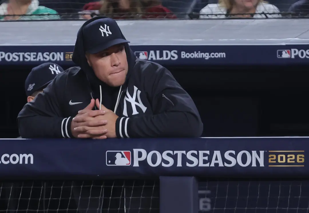 Yankees fora em outubro, de novo, pelo Rays em Manaus. O Aaron Judge, com a panturrilha machucada, fala que todo time f…