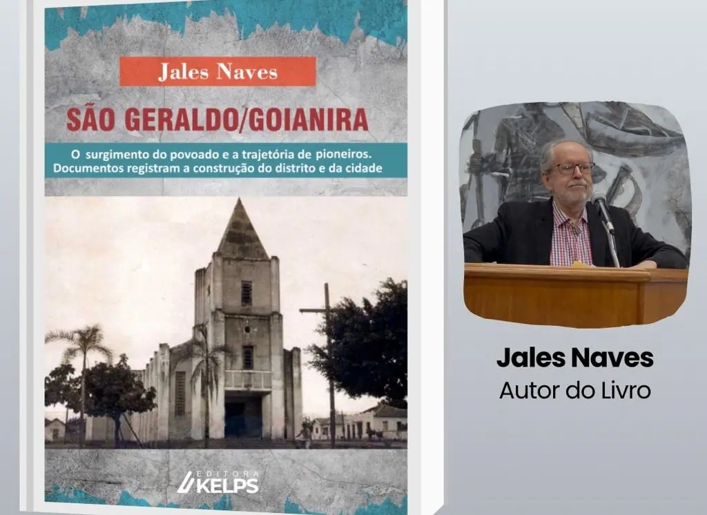Jales Naves lança livro de 330 páginas sobre o surgimento de São Geraldo e Goianira. É importante registrar a trajetóri…