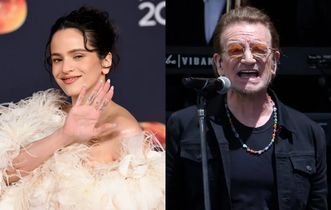 Rosalía disse que Bono pediu ajuda com letras em espanhol para uma música nova do U2, a Mirror Maker. Achei super inter…