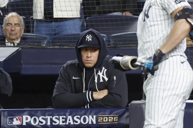 Aaron Judge pede aos Yankees que apostem tudo para chegar à World Series, após a derrota para os Rays na American Leagu…