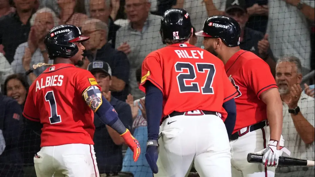 Braves com 1 em 23 corridas com corredores na posição de pontuação na série contra Dodgers. É um índice baixo que expli…
