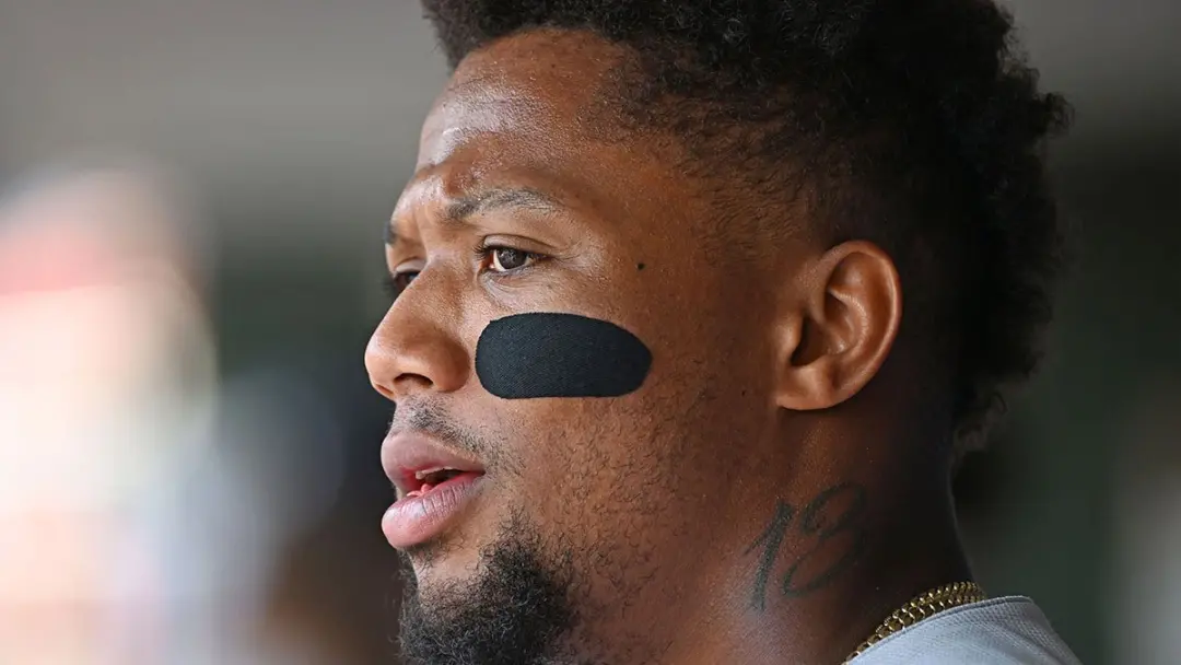 Ronald Acuna Jr. com desempenho muito abaixo do esperado nos playoffs, com apenas 0.425 OPS e média de 0.125 no final d…