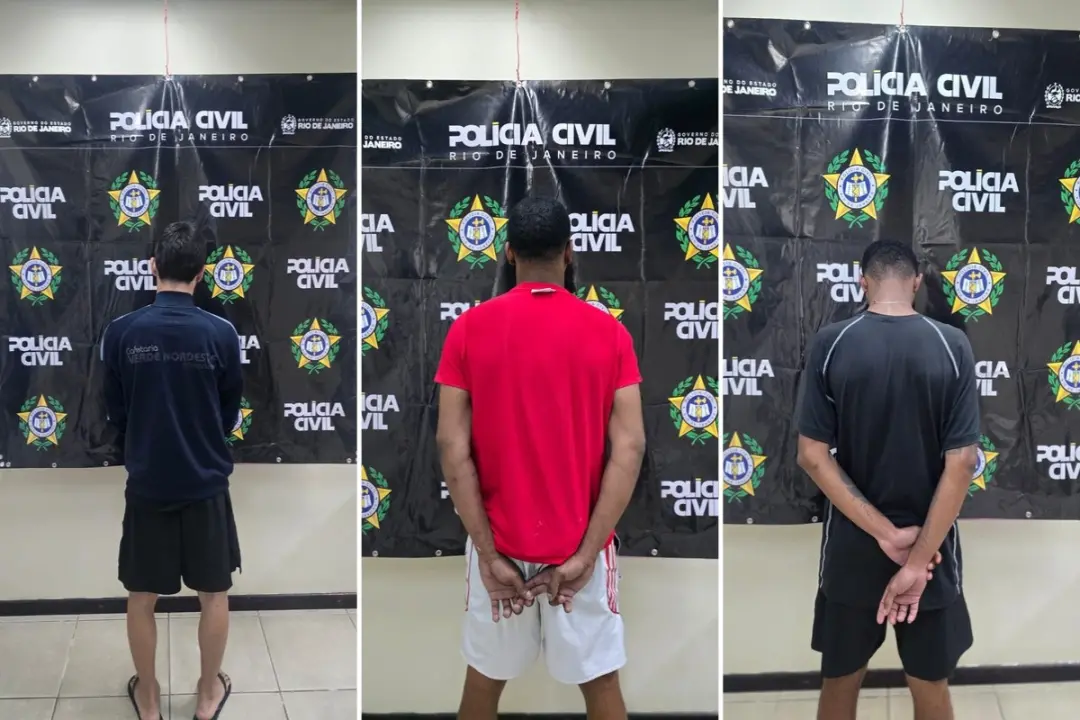 Três homens foram presos em Santo Antônio de Pádua por tráfico e tentativa de sequestro. O grupo investigado, ligado ao…