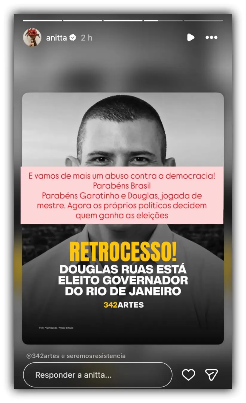 Douglas Ruas passa a ter mais de 50 por cento dos votos depois que o TSE anulou 274 mil votos de Garotinho no Rio de Ja…