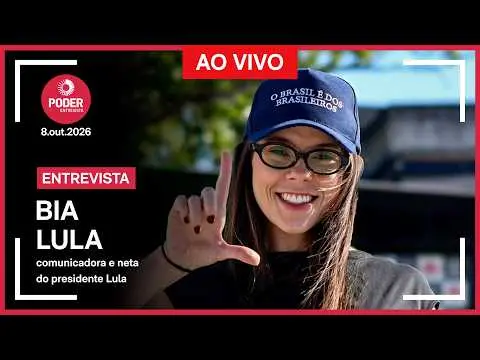 Bia Lula fará entrevista ao Poder360 a partir das 15h sobre a campanha do avô contra o candidato do PL. A discussão sob…