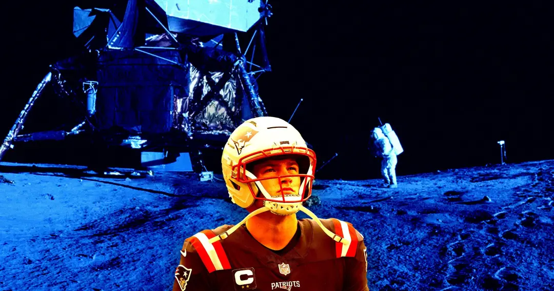 Drake Maye, quarterback do Patriots, expressou ceticismo sobre os pousos na Lua há mais de cinquenta anos. Essa postura…