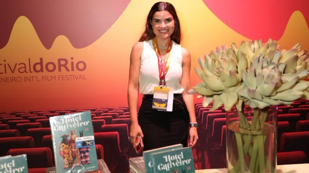 Vanessa Giacomo é embaixadora do Festival do Rio e participa do RioMarket, um espaço focado em negócios do audiovisual.…