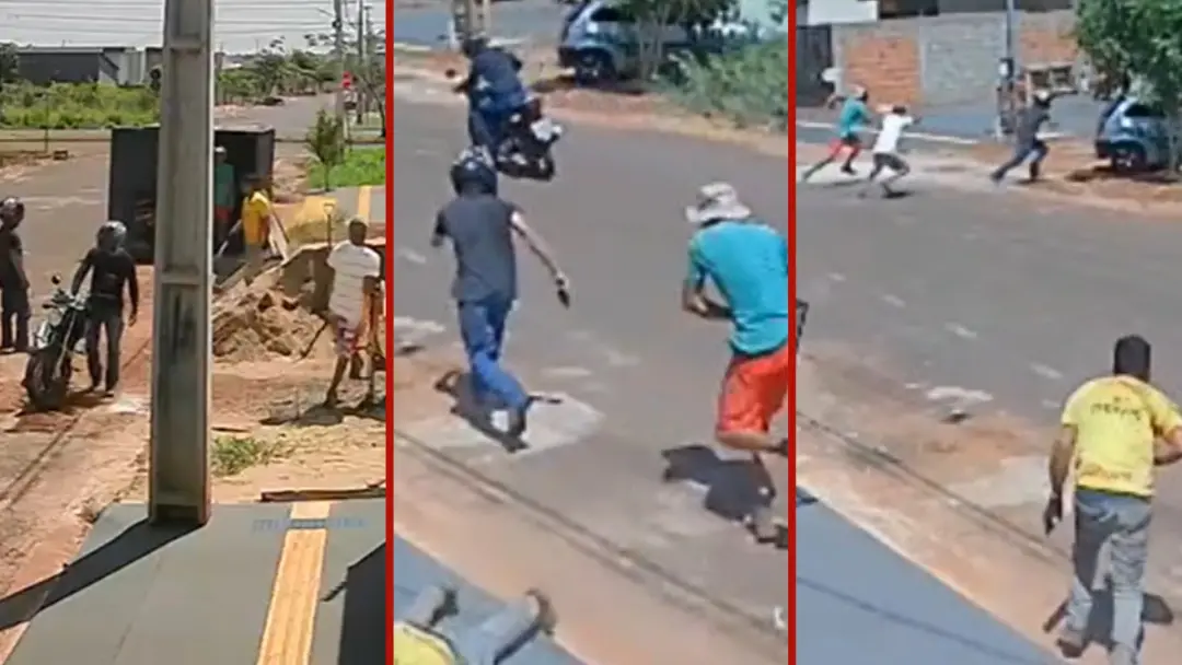 Augusto Ramos morreu depois de ser atingido por trabalhadores na obra do Parque da Mata, em Tangará da Serra, após uma …