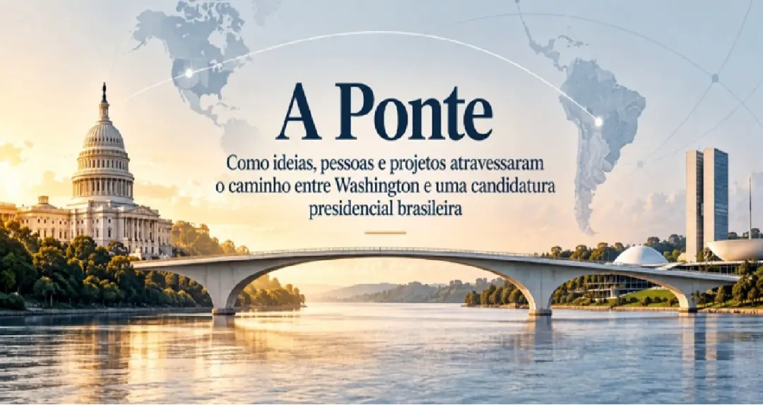 Documento de 22 páginas sobre Prosperity Partnership foi produzido em 19 de março de 2026, com Flávio Bolsonaro em capa…