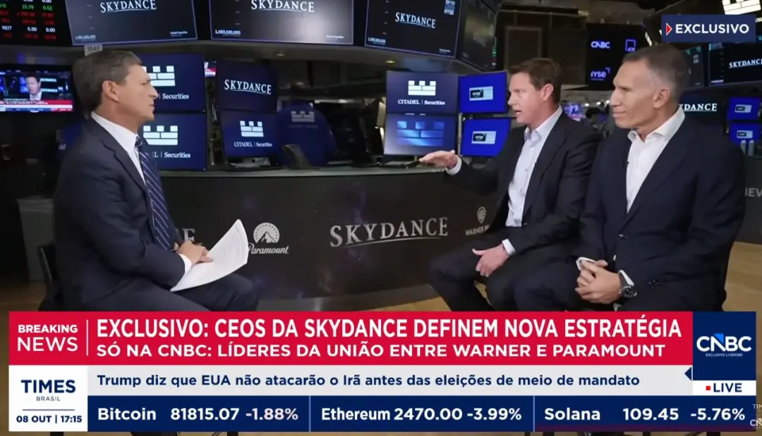 A nova Skydance junta ativos da Paramount e Warner Bros Discovery, uma fusão bilionária. Isso deve fortalecer o streami…