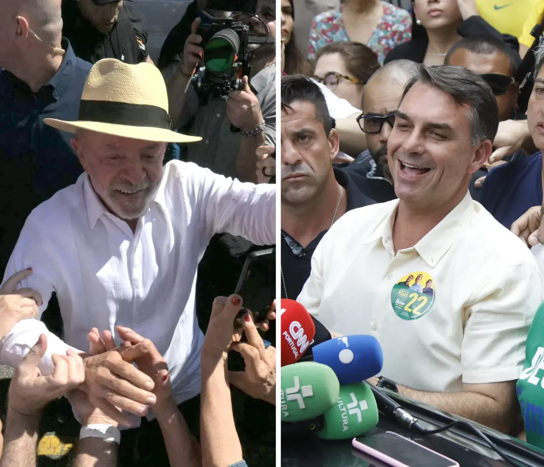 Sinais favoráveis a Flávio Bolsonaro na primeira pesquisa Datafolha após o primeiro turno. A diferença entre os candida…