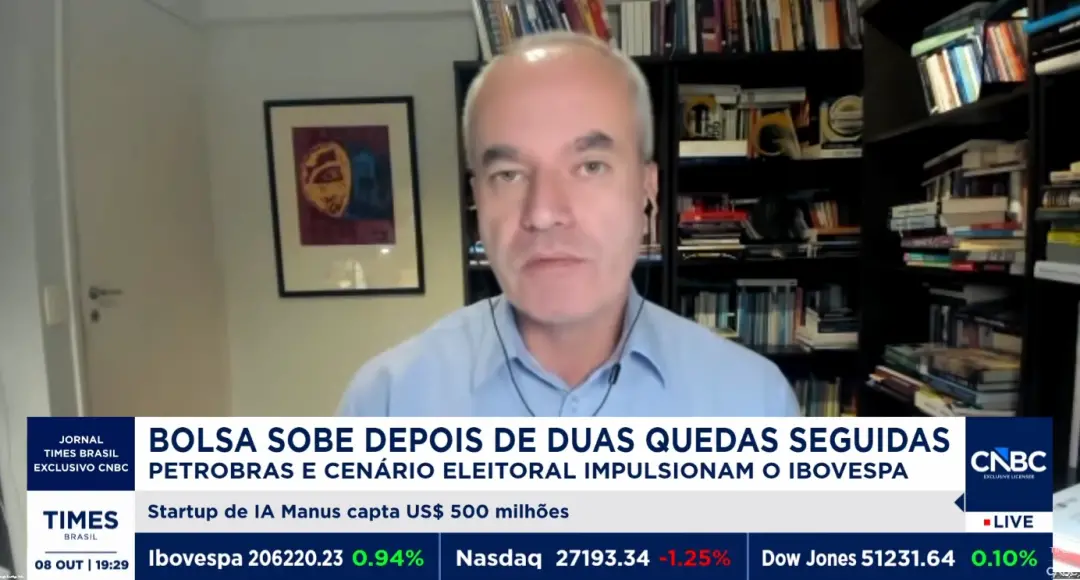 Sérgio Vale diz que a sustentação do mercado depende de um plano fiscal crível após a eleição. Ajuste no Brasil não tem…