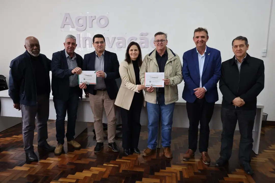 Vera Cruz recebe a abertura da colheita do tabaco dia 6 de novembro, marcando o início da safra 2026/2027 no Rio Grande…