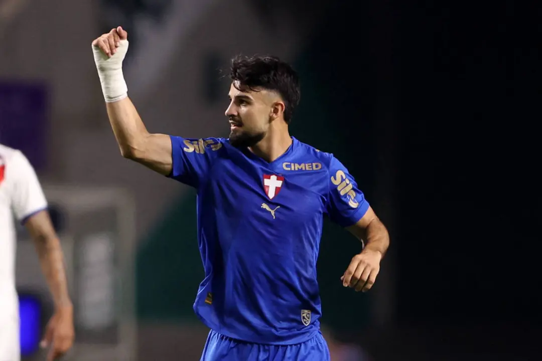 Palmeiras venceu o Bahia por 1 a 0 e diminuiu a diferença para o Flamengo, que empatou em 2 a 2 com o Santos. Essa brig…