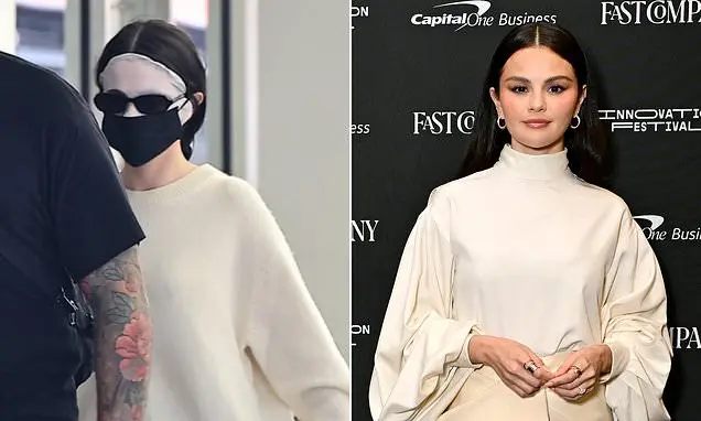 Selena Gomez foi vista em Beverly Hills usando uma máscara de skincare em público. Achei um tanto exagerado, pois rotin…