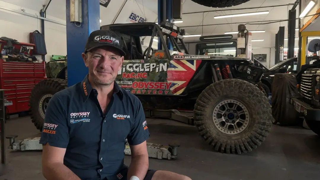 Gigglepin Racing busca o terceiro título europeu em Portugal nessa semana, com Jim Marsden mirando o Ultra4 Europe. É u…