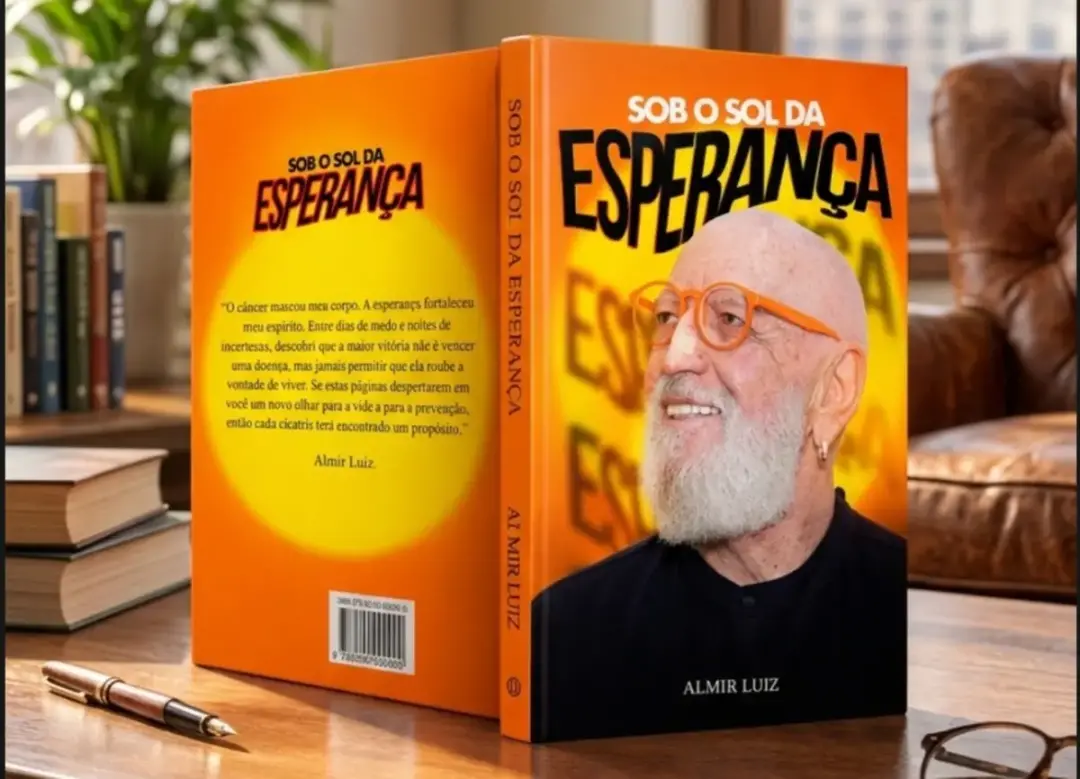 Almir Luiz, jornalista, usa a experiência pessoal com o câncer de pele para alertar sobre os sinais da doença em um liv…