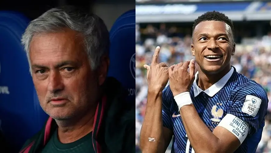 Mourinho defendeu Mbappé classificando polêmicas como ridículas na coletiva antes do jogo no Villarreal. Acho que tenta…