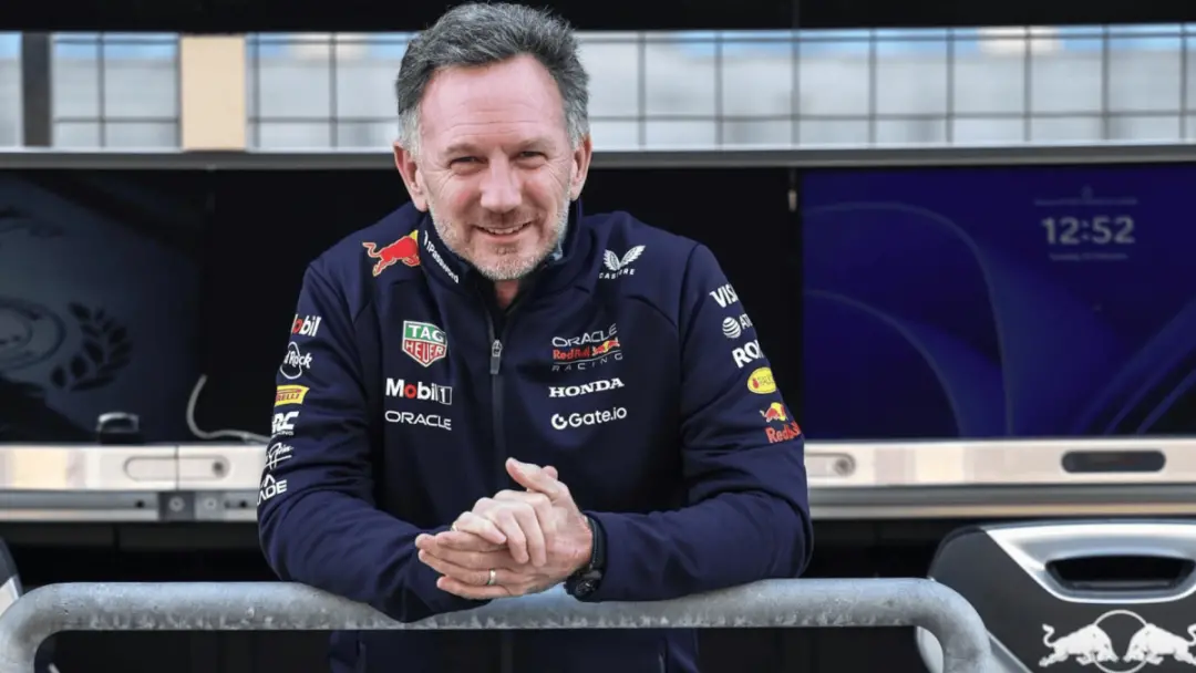 Christian Horner recebeu indenização de 665,73 milhões de reais após deixar a Red Bull Racing. Esse montante grande mos…