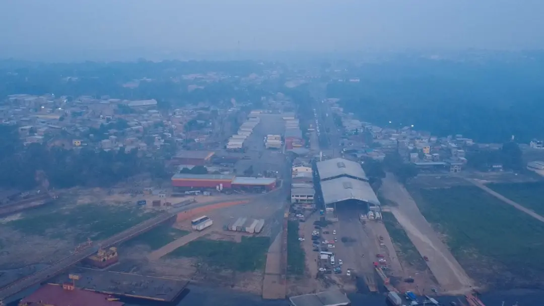 366, qualidade do ar classificada como perigoso em Manaus. Esse nível de fumaça vindo de queimadas mostra um desequilíb…