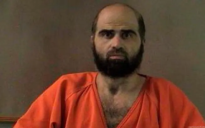 Texas, EUA, execução de Nidal Malik Hasan pode ser transmitida ao vivo, o que é bem incomum desde 1961. Essa prática pú…