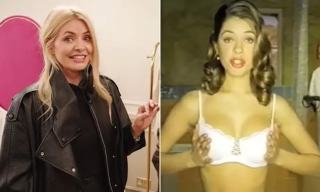 Holly Willoughby disse que o marido pediu ela para usar lingerie mais ousada, diferente da cor de chá. Ela recusou porq…