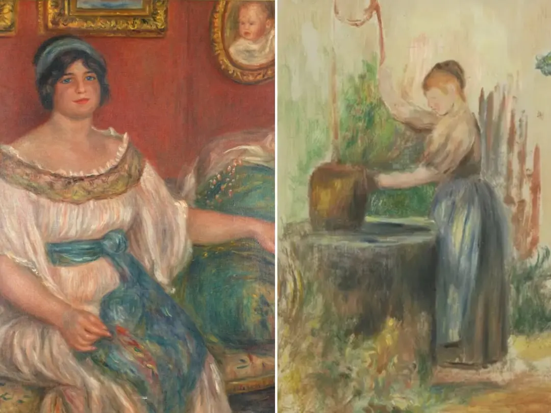 Os dois quadros de Renoir roubados em setembro foram recuperados na França. É um alívio ver que arte tão sensível encon…