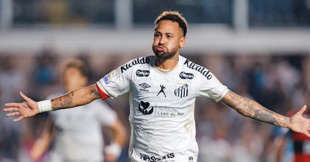 Santos empatou com o Flamengo em 2 a 2 na Vila Belmiro. A reação do Santos com dois gols de Neymar mostrou a força do t…