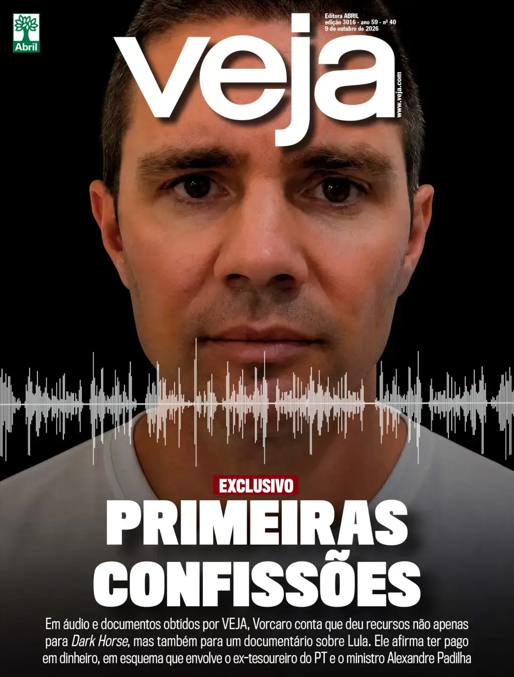 Trinta milhões de reais, pagamento em espécie supostamente dado por Daniel Vorcaro ao Instituto Lula para filme sobre o…