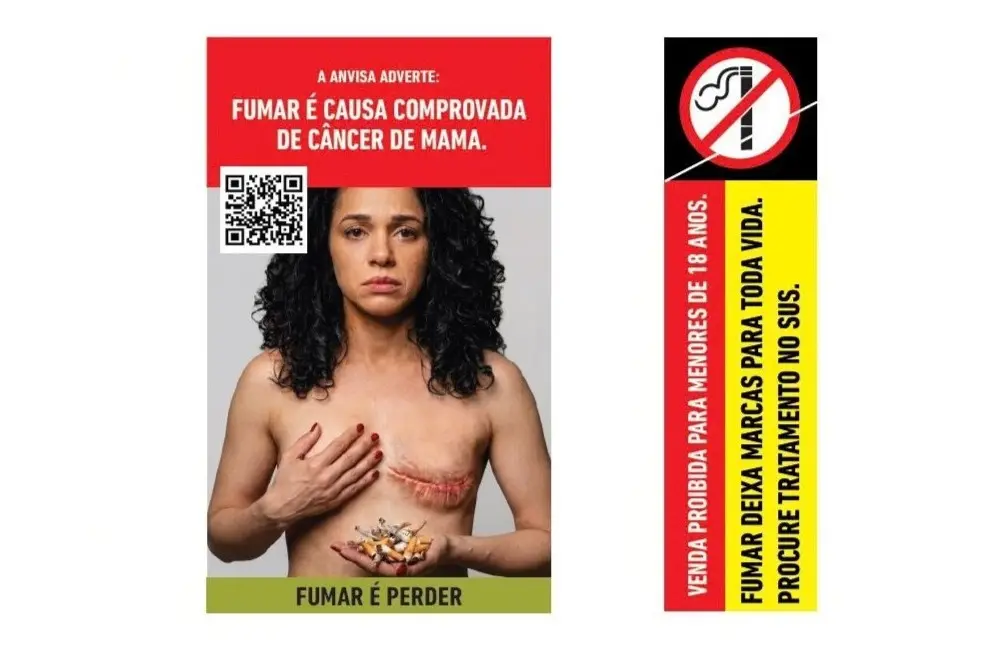 Anvisa abriu duas consultas públicas até 23 de novembro pra trocar as imagens de alerta em cigarros. Manter essas adver…
