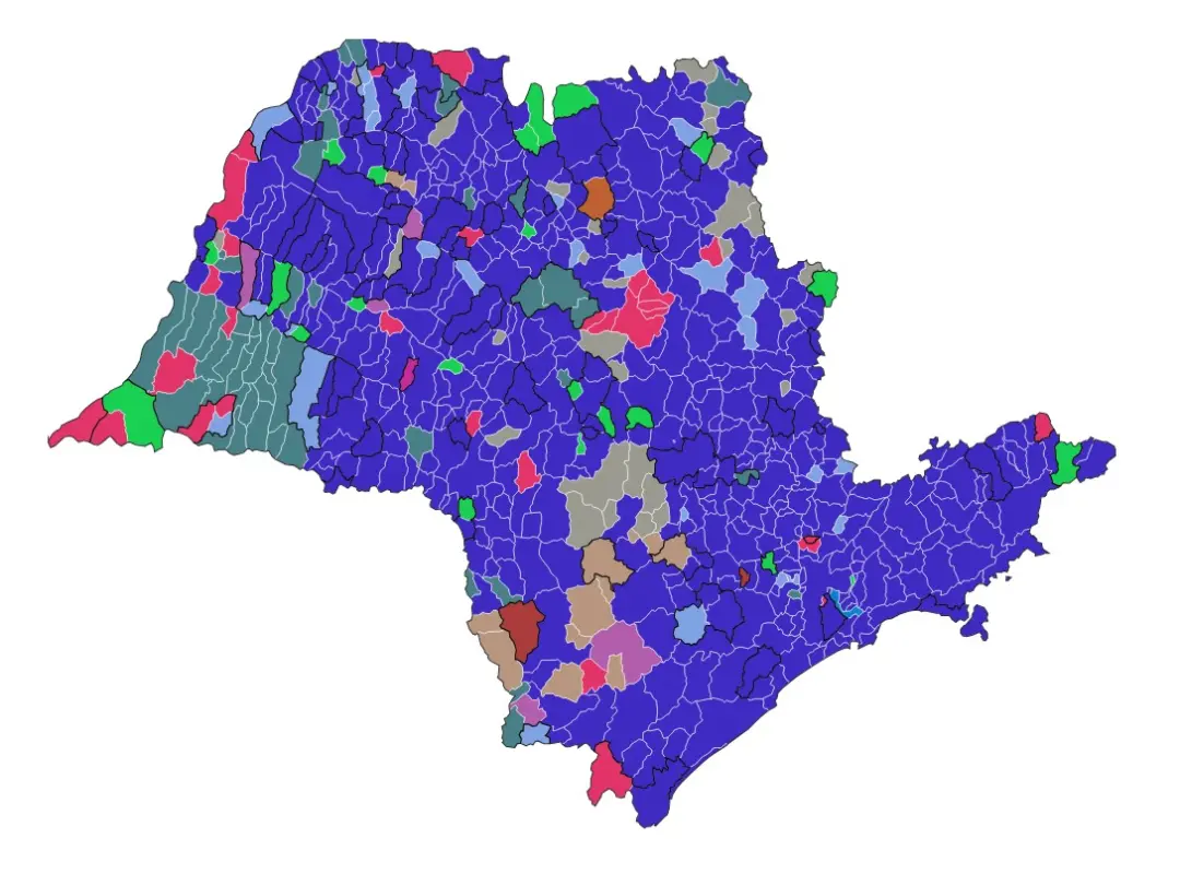 PL foi partido mais votado para deputado federal em 72% das cidades de São Paulo, e Pavanato liderou o ranking em 37% d…