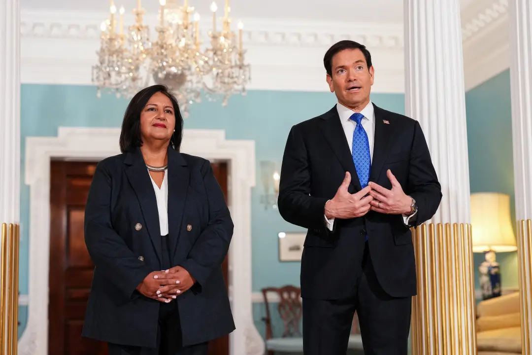 Rubio, secretário de Estado dos Estados Unidos, disse que desejam democracia na Venezuela. O plano de eleições sob tute…