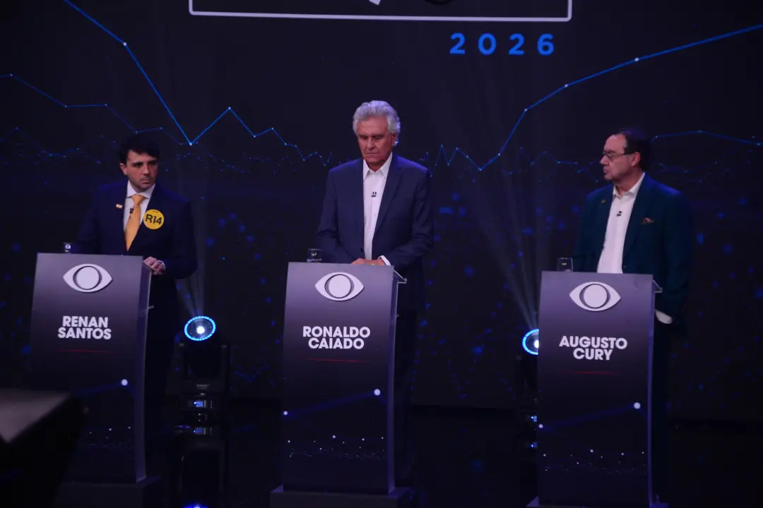 Ronaldo Caiado, Renan Santos e Augusto Cury, que ficaram com menos de 3% dos votos válidos no primeiro turno, têm os el…