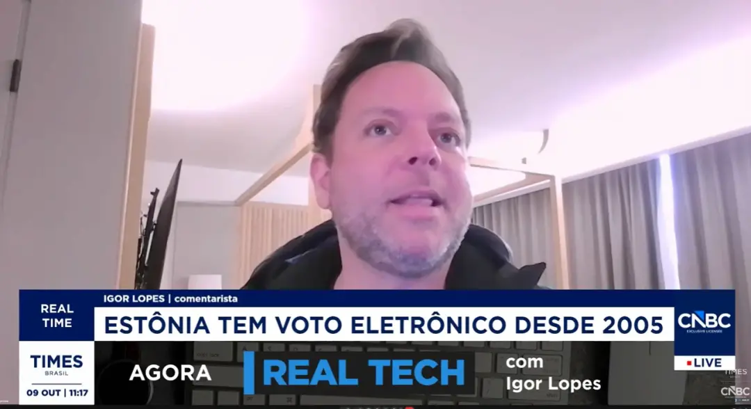Estônia permite voto pela internet desde 2005, e o eleitor pode mudar sua escolha durante a votação, só contando o últi…