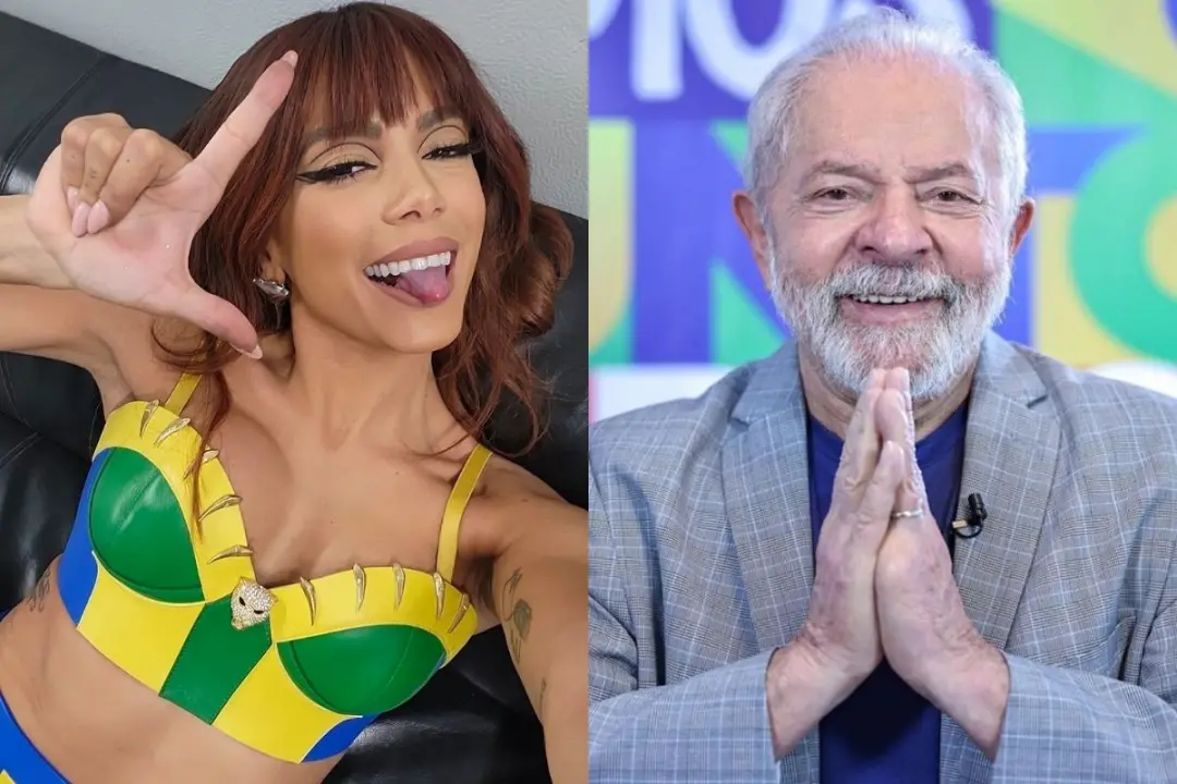 Anitta disse que o voto dela é 13 e que apoia Lula, falando que estava ingênua ao achar que ele ganharia no primeiro tu…