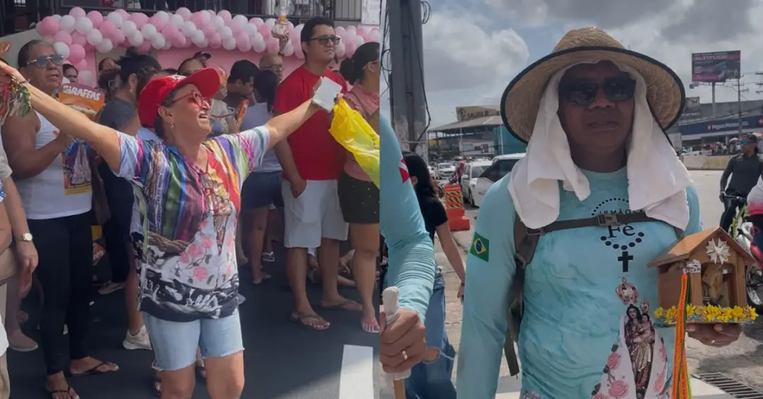 Traslado de mais de 50 km em Belém reuniu milhares de devotos para a romaria de Nossa Senhora de Nazaré. É um movimento…