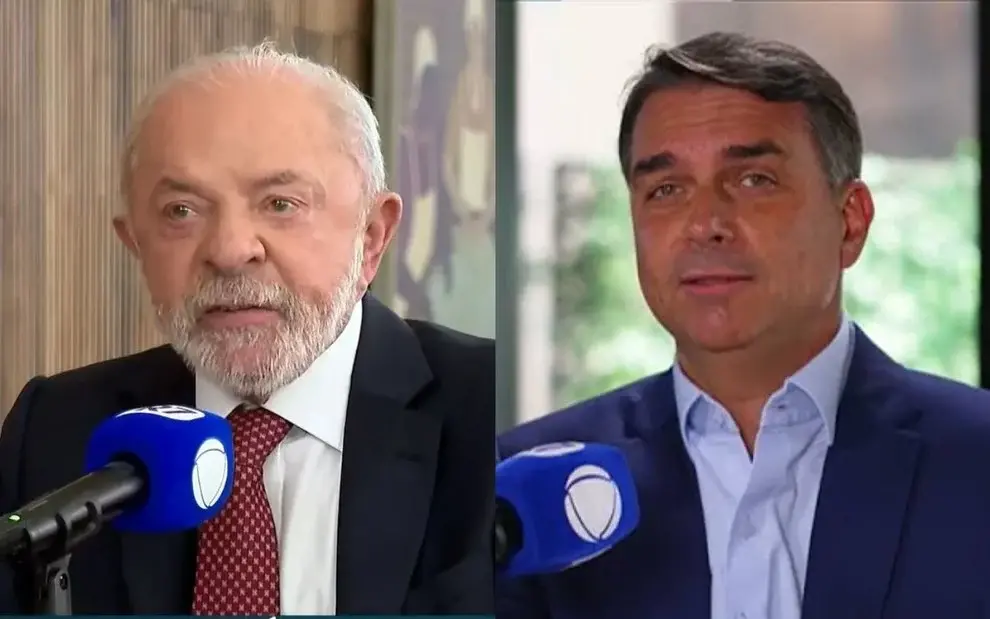 Record cancelou o debate entre Lula e Flávio Bolsonaro para domingo, 11 de outubro, por incompatibilidade de agendas. F…