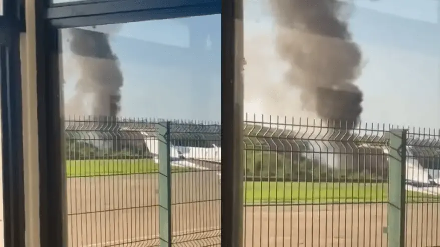 Três policiais morreram depois que o avião da PM caiu perto de Ipatinga, em Santana do Paraíso. É um acidente pesado, u…