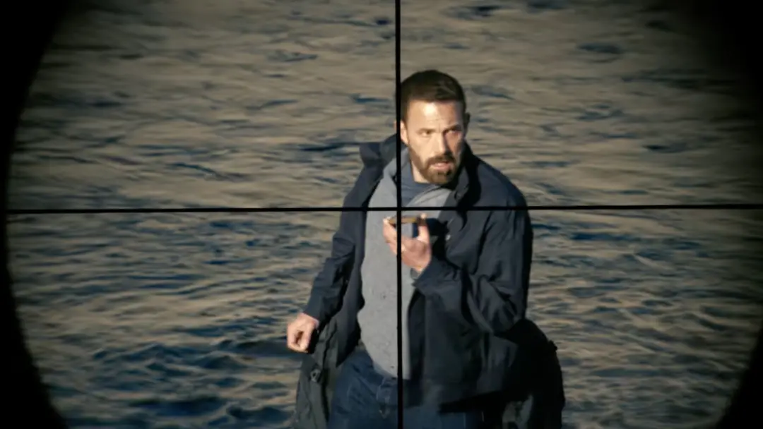 Ben Affleck e Kerry Washington no thriller Animals, chegando na Netflix em 9 de outubro, com Affleck no papel de um can…