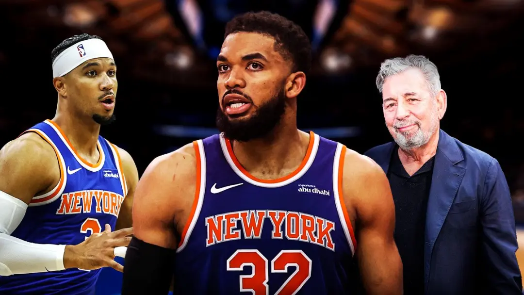 Karl Anthony Towns e o contrato com os Knicks, que tem opção de quatro anos por 276 milhões, estão numa situação compli…