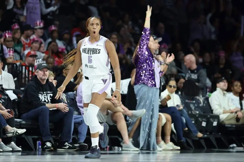Golden State Valkyries venceu as Aces em overtime por 87 a 77 nas finais da WNBA, um placar que mostra a mudança na lig…