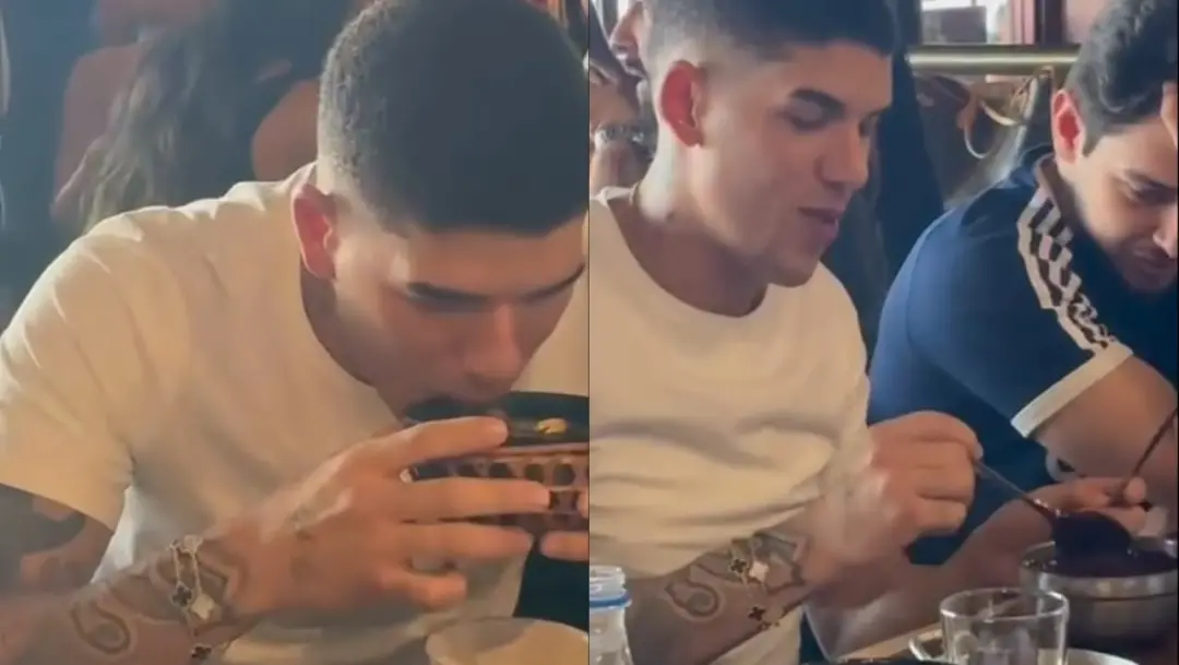 Zé Vaqueiro provando tacacá e açaí durante a passagem por Belém. Gostei que o artista viu um pouco da cultura local enq…