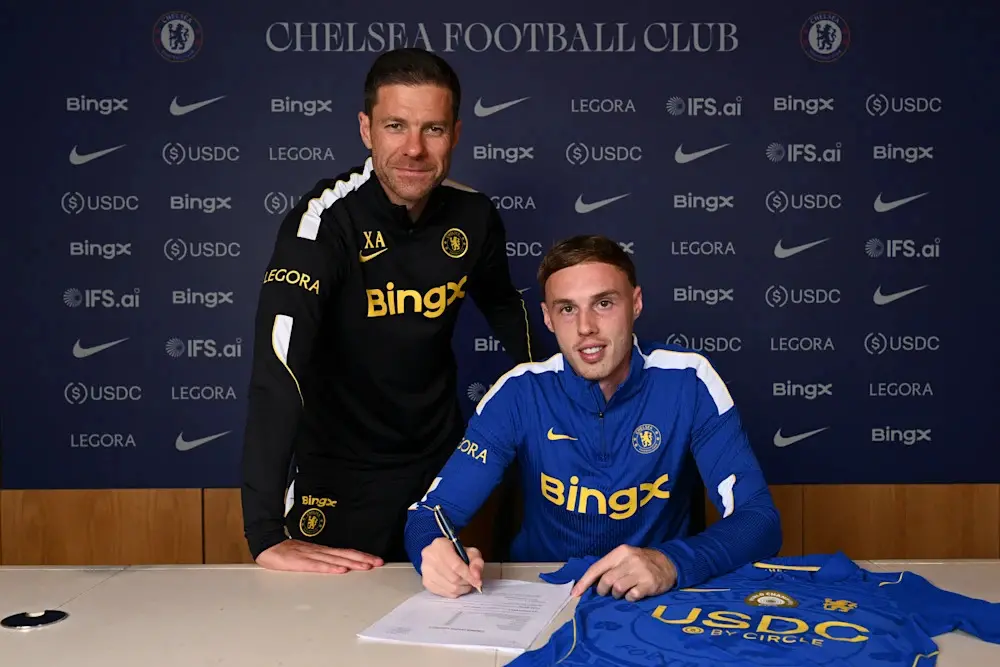 Cole Palmer assina contrato com o Chelsea até 2034. É impressionante a longevidade dele no time, visto que ele já contr…